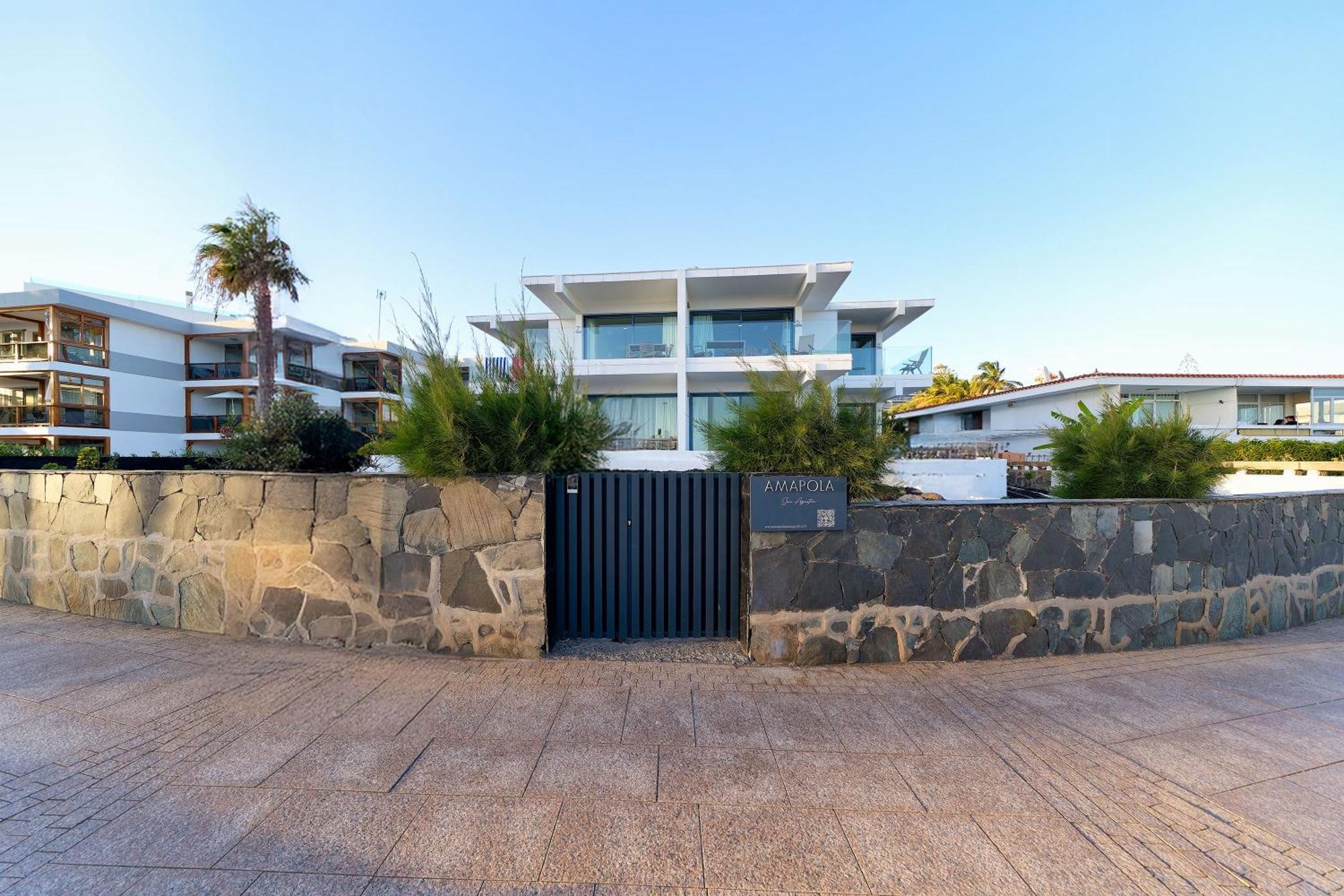 Amapola Coast - Recien Reformado, Frente A La Playa Apartment San Agustín Екстериор снимка